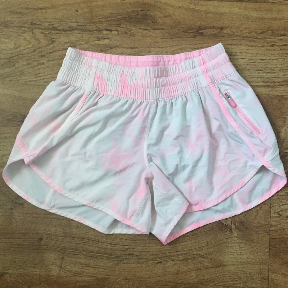 Lululemon Tracker Short Diamond Dye Pink
